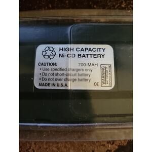 Vintage High Capacity 700-mAh Ni-Cd Battery Pack - Made in USA - New Sealed